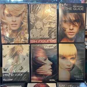 PAUL MITCHELL EDUCATIONAL DVDS